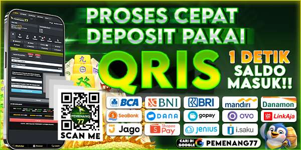 DEPOSIT QRIS VIA SCAN QR